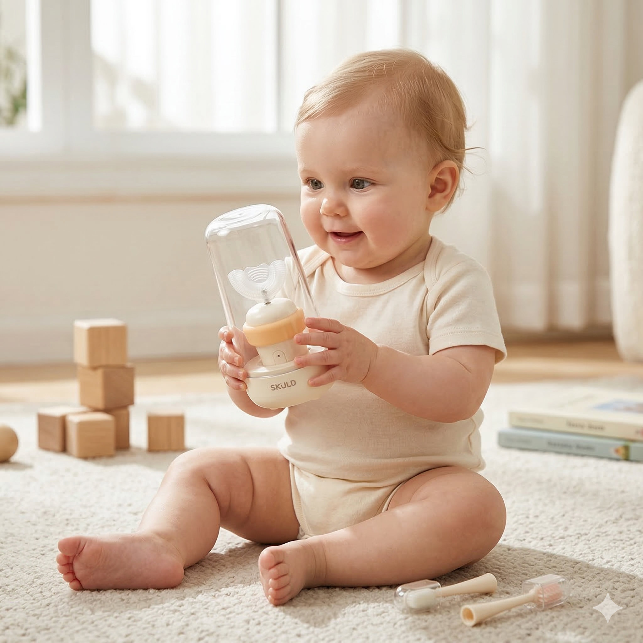 trẻ em dùng được bàn chải điện không